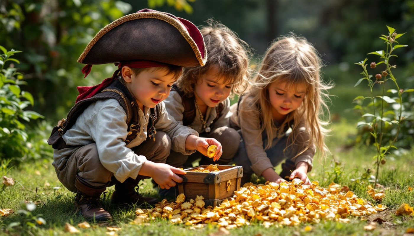 Comment créer une chasse au trésor thématique pour enfants ?