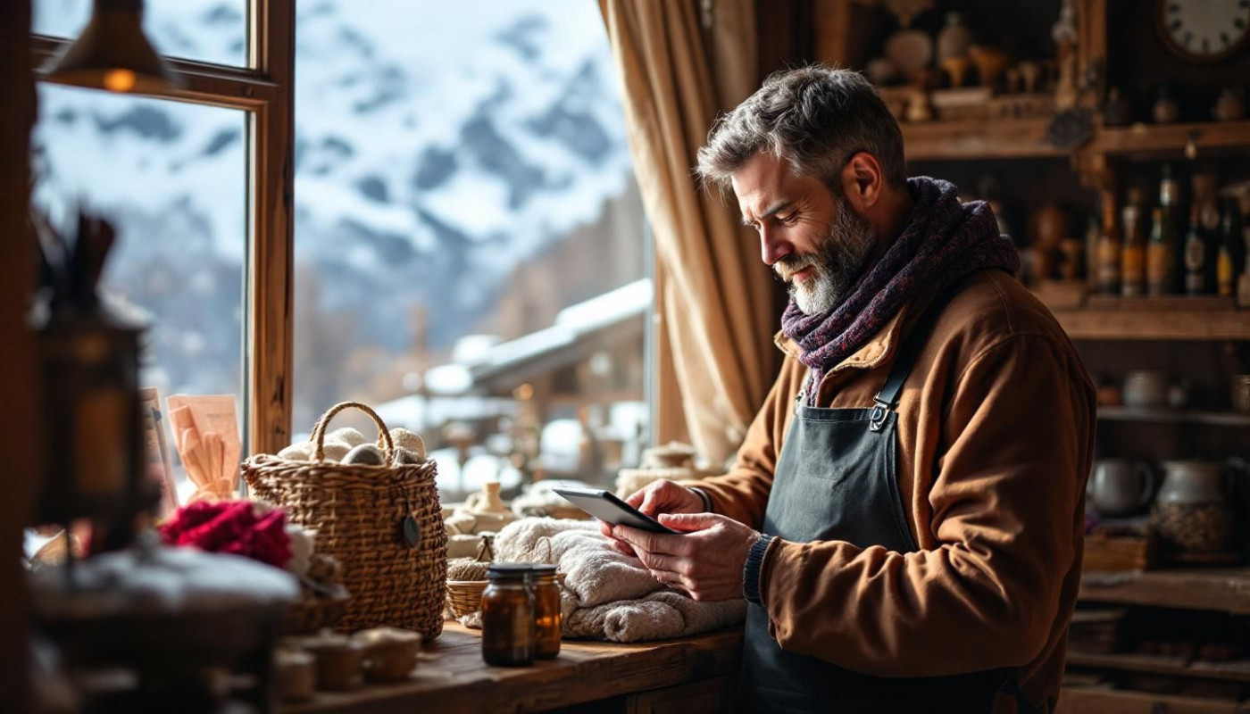 Impact de la digitalisation sur les petites entreprises dans les régions alpines